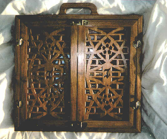 Mirror Box With Stained Glass
