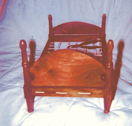Doll Bed, End view